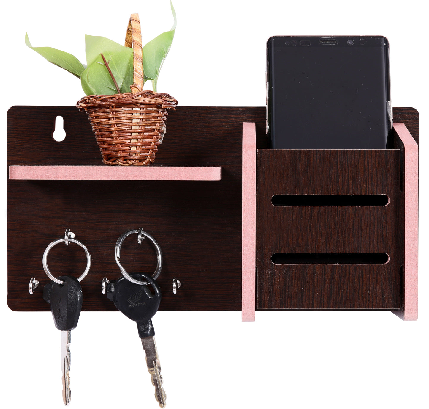 Key Holder With Mobile Stand:-