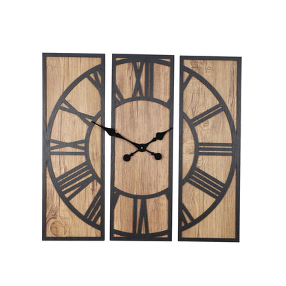 3 Pc wall clock