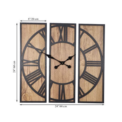 3 Pc wall clock