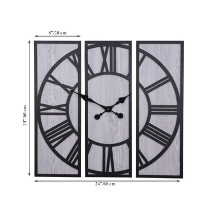 3 Pc wall clock