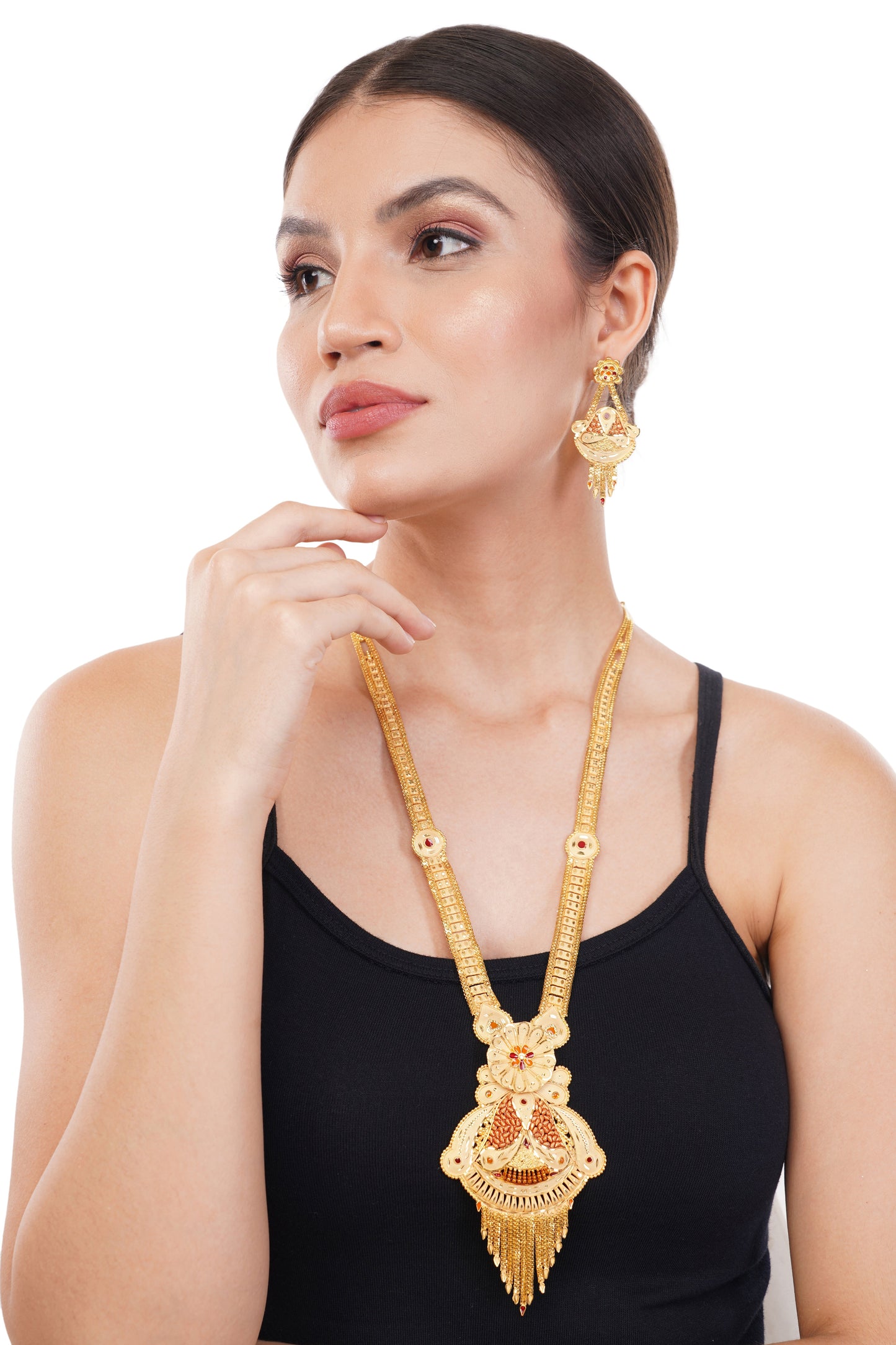 1 Gram GOLD PLATED Necklace Set