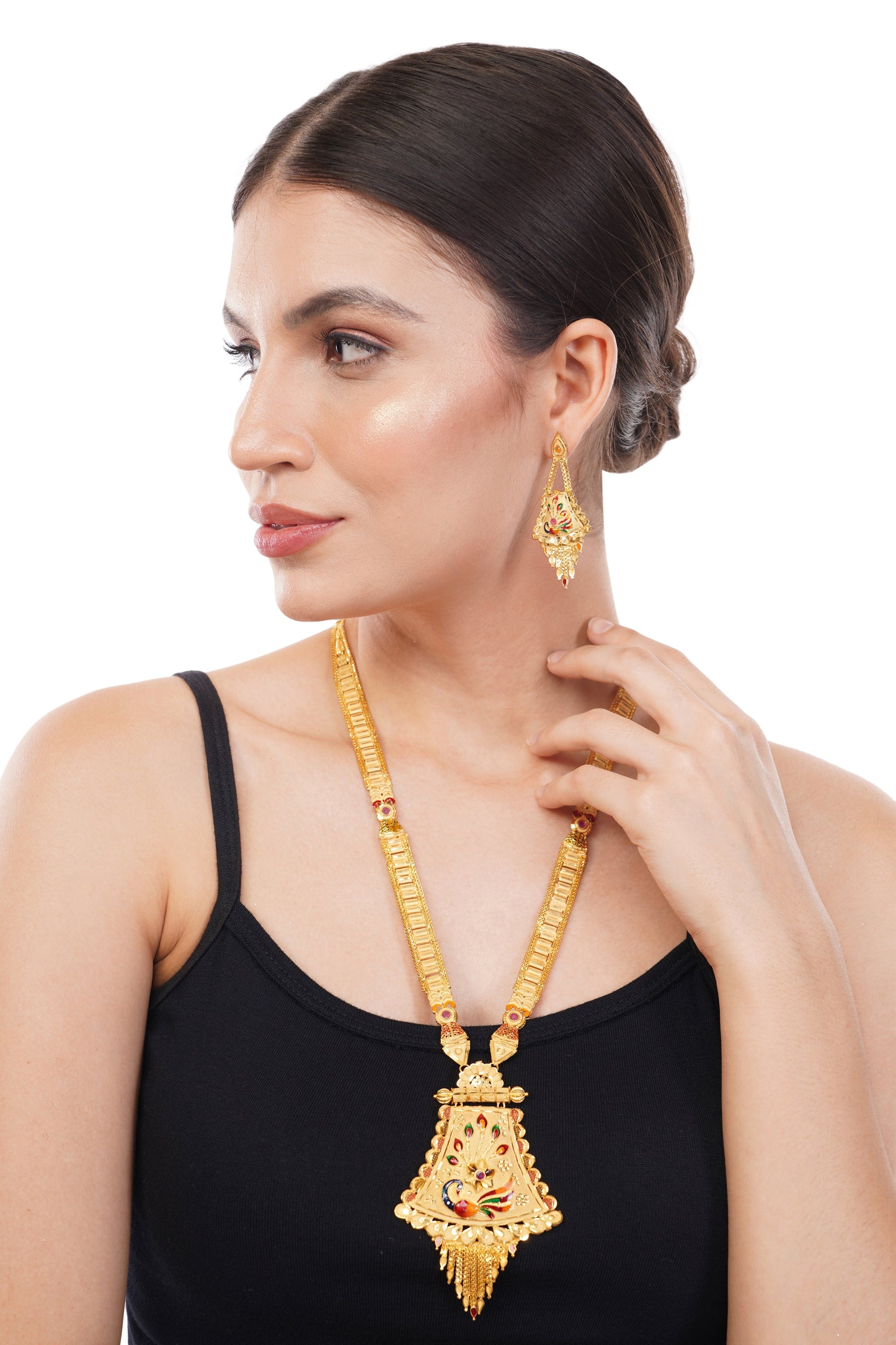 1 Gram GOLD PLATED Necklace Set