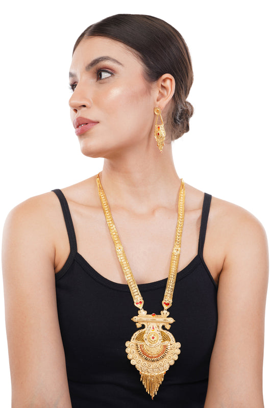 1 Gram GOLD PLATED Necklace Set