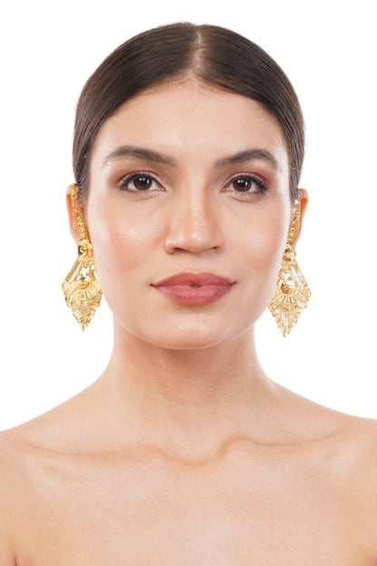 1 Gram GOLD PLATED Earring