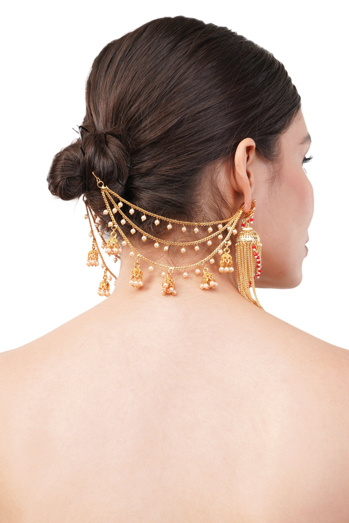 1 Gram GOLD PLATED Earring Chain