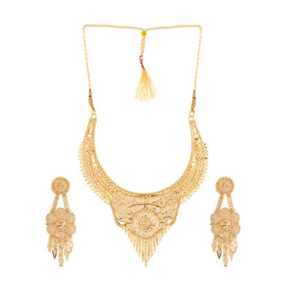 1 Gram GOLD PLATED Necklace Set